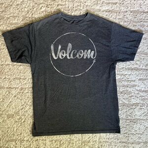 VOLCOM Gray T shirt skateboarding short sleeve tee M